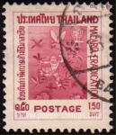 Stamps Thailand -  Lucha contra la malaria