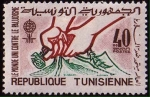 Stamps Tunisia -  Lucha contra la malaria