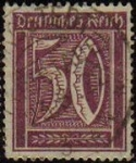 Stamps Germany -  DEUTSCHES REICH 1922 Scott143 Sello Serie Básica Números Alemania Usado