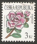 Stamps Czech Republic -  502 - Flor azalea