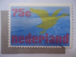 Stamps Netherlands -  Pato Real - Emigración.