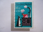 Stamps Netherlands -  Nederland 15c + 10