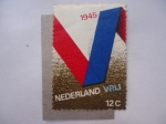 Stamps Netherlands -  V. de Victoria - 25 Aniversario de la Liberación de Alemania.