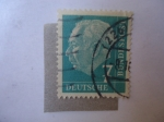 Stamps Germany -  Theodor Henss 1884-1963.
