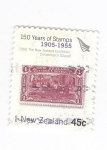 Sellos de Oceania - Nueva Zelanda -  150 años de los sellos
