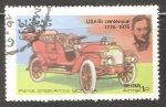 Stamps Oman -  Pierce Great Arrow 1905 USA
