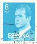 Sellos del Mundo : Europa : Espaa : (120) SERIE BÁSICA JUAN CARLOS I. Ia SERIE. VALOR FACIAL 8 Pts. EDIFIL 2393