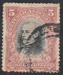 Stamps Ecuador -  José M. Urvina, presidente