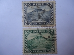 Stamps Peru -  Arequipa y El Misti.