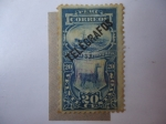 Stamps Peru -  Telégrafos - Franqueo.