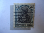 Stamps Germany -  Anna Fúhring 1866-1929 - Germania - Reich. 