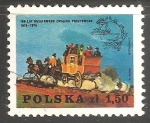 Sellos de Europa - Polonia -  Coche de correos