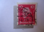Stamps Germany -  Friedrich Der Crosst.