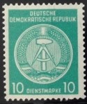 Stamps Germany -  Sello oficial para administración 