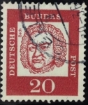 Stamps Germany -  Johann Sebastián Bach