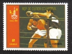Stamps Equatorial Guinea -  Juegos Olímpicos de Verano 1980 , Moscú : disciplinas deportivas