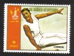 Sellos de Africa - Guinea Ecuatorial -  Juegos Olímpicos de Verano 1980 , Moscú : disciplinas deportivas