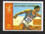 Sellos del Mundo : Africa : Guinea_Ecuatorial : Juegos Olímpicos de Verano 1980 , Moscú : disciplinas deportivas
