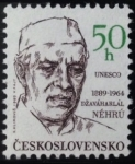 Stamps Czechoslovakia -  Jawaharlal Nehru