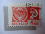 Sellos de Europa - Rusia -  CCCP - 4kon. 1966.