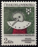 Sellos de Europa - Checoslovaquia -  Bienal bratislava