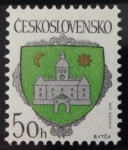 Stamps Czechoslovakia -  Escudo de armas