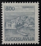Stamps Yugoslavia -  Dubrovnik 