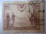 Stamps Peru -  Pro Plebiscito Tacna y Arica 1925.