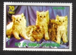 Sellos de Africa - Guinea Ecuatorial -  Cats,III-1976