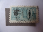 Stamps Colombia -  Palacio de Comunicaciones.