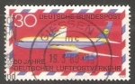 Sellos de Europa - Alemania -  50 years Luftpost