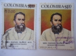Stamps Colombia -  Rafel Nuñez.