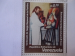 Stamps Venezuela -  Centenario del Nacimiento del Dr. Serge Raynaud de la Ferriere 1916-1962.