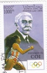 Stamps Laos -  centenario del COI