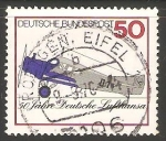 Stamps Germany -  50 jahre deutsche lufthansa
