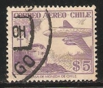 Sellos de America - Chile -  Avion
