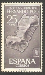 Stamps Equatorial Guinea -  Fernando Poo - 199 - Mapa de la Isla