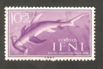 Stamps : Africa : Morocco :  Ifni - 119 - Sphyrna zygaena