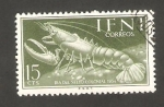 Stamps Morocco -  Ifni - 120 - Homarus vulgaris