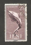 Stamps Morocco -  Ifni - 150 - Rhinobatus camiculus