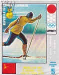 Sellos de Africa - Guinea Ecuatorial -  olimpiada de invierno Sapporo-72
