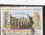 Stamps Equatorial Guinea -  XXV aniv. de la independencia