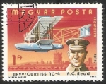 Stamps Hungary -  Navy Curtiss nc-4
