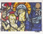 Stamps : Europe : United_Kingdom :  la Virgen y el Niño