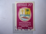 Stamps Colombia -  Santa Cruz de Mompox, 3 Noviembre de 1812 - Independencia Nacional 1810-1960.