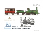 Stamps : Europe : Spain :  150 Aniversario del ferrocarril en España