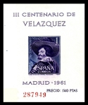 Sellos de Europa - Espa�a -  III Centenario de la muerte de Velázquez
