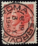 Stamps Italy -  Moneda de Siracusa