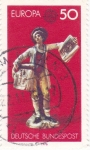 Stamps Germany -  EUROPA CEPT- vendedor de periódicos