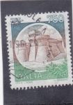 Stamps Italy -  rocca de